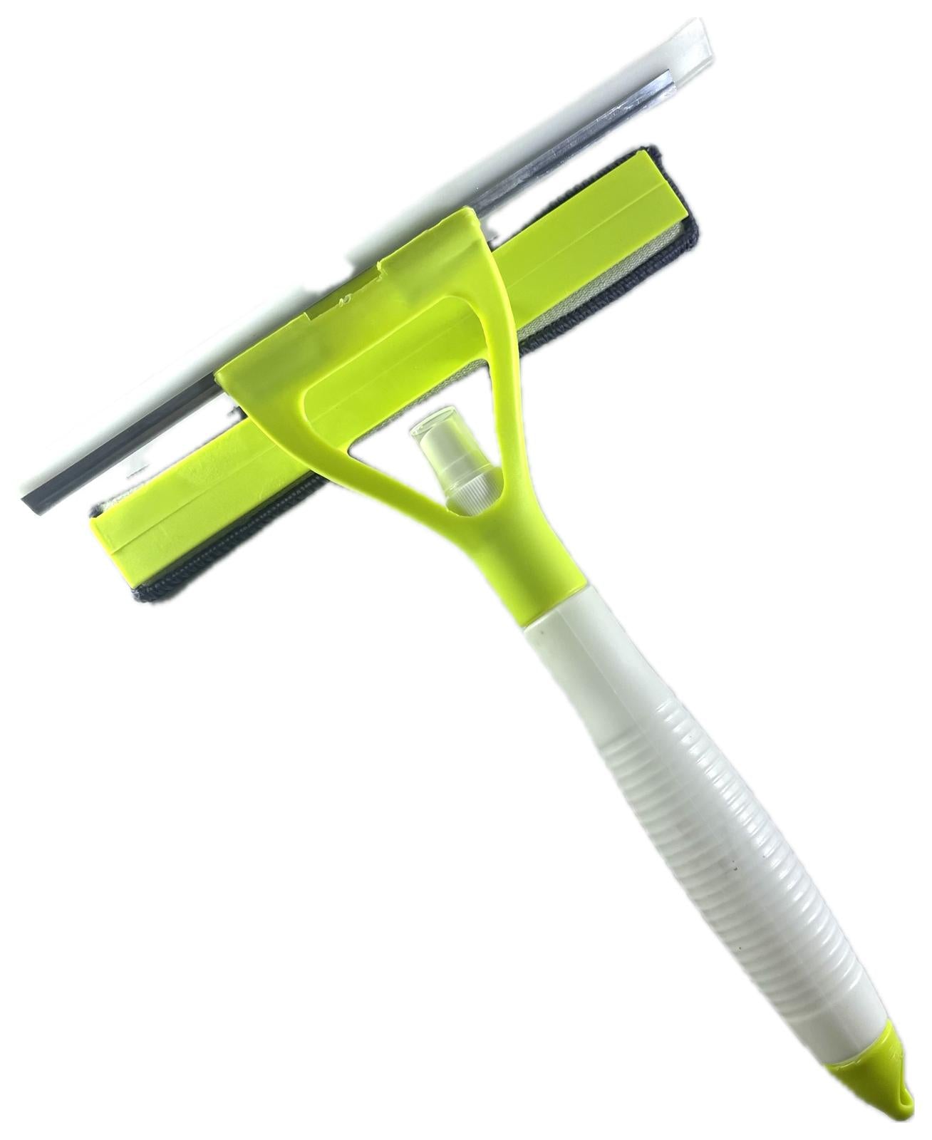 Stergator geam cu recipient pentru lichide