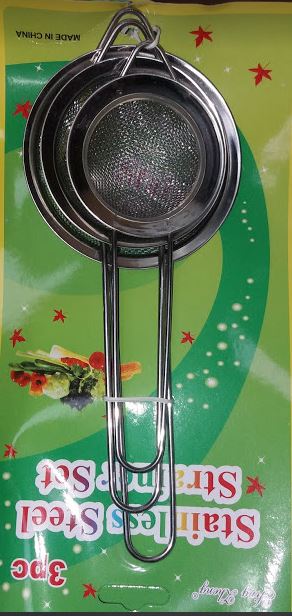 Strecuratoare inox 3 piese