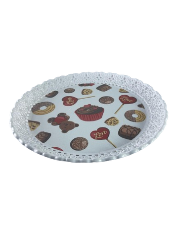 Tava rotunda dantelata - Egross