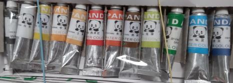 Acuarele tempera 12 nuante