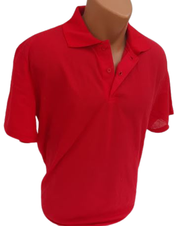 Tricou rosu barbati
