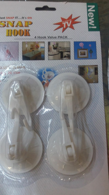 Ventuze mari din plastic 4/set - Egross