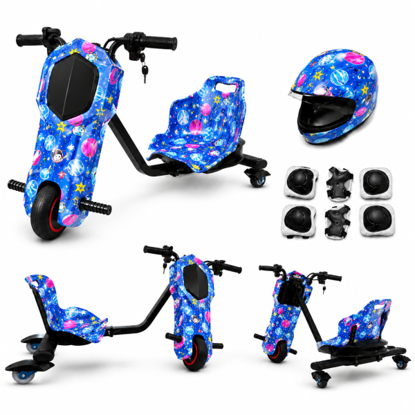 Tricicleta electrica Drift roz